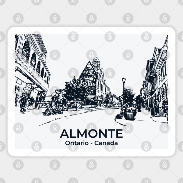 Almonte - Ontario Magnet by Lakeric